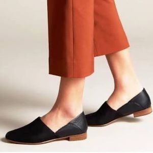 NWT Clark’s Pure Tone Black Leather Loafers